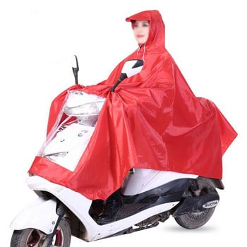 EVA ηλεκτρικό ποδήλατο Raincoat Bicycle Αδιάβροχη κουκούλα Poncho Rainwear Hooded for Motorcycle Bike Ανδρικά Γυναικεία Κάλυμμα βροχής