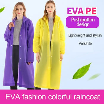 Αδιάβροχο Πεζοπορία εξωτερικού χώρου Rain Poncho Hooded Rain Coat Αδιάβροχο Γυναικείο Αδιάβροχο Παχύ Αδιάβροχο Αδιάβροχο Τουρισμός