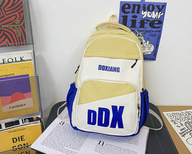 Ανδρικό σακίδιο πλάτης casual σε σκούρο και ανοιχτό χρώμα