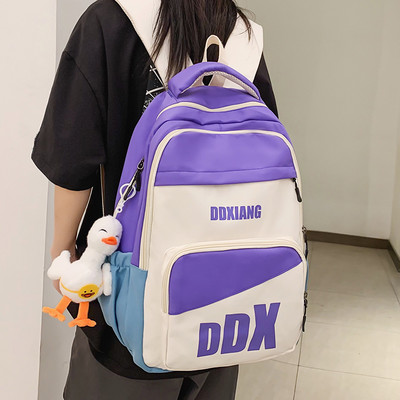 Ανδρικό σακίδιο πλάτης casual σε σκούρο και ανοιχτό χρώμα