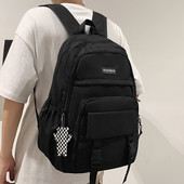 Ležerni muški ruksak sa natpisom i 3D elementom u nekoliko boja