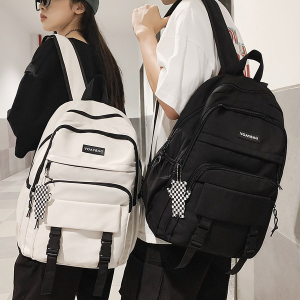 Ležerni muški ruksak sa natpisom i 3D elementom u nekoliko boja