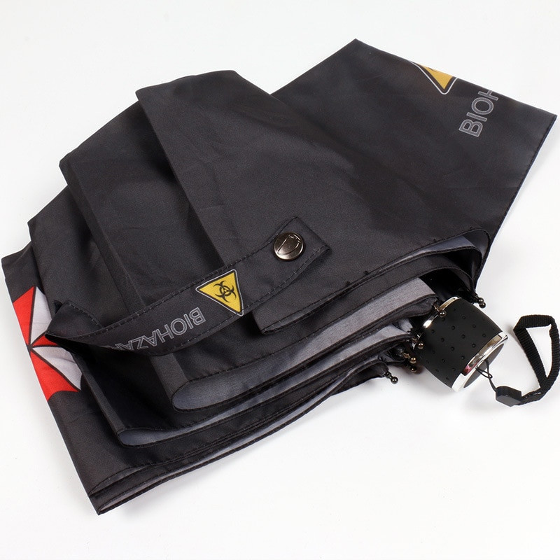 Filmový dáždnik Biohazard Resident Umbrella Muži Žena Veľký vonkajší cestovný vetruodolný proti UV žiareniu Skladací slnečník Business Paraguas darček