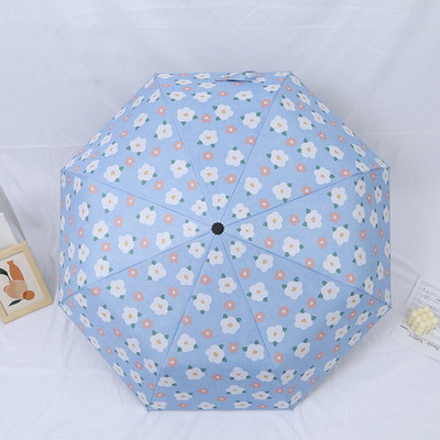 Automatický slnečný dáždnik s kreslenými zvieratami, daždivý, solárny dáždnik, opaľovací krém, UV ochrana, skladací dievčenský krásny slnečník