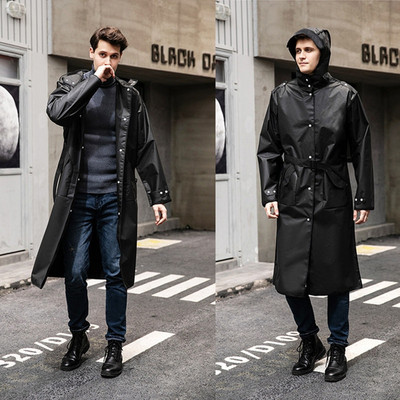 Módny dlhý pršiplášť pre ženy, korzet s pásom a kapucňou, pršiplášť pre mužov, pončo, nepremokavý, pre dospelých, turistika, kempovanie, rybolov, pršiplášť