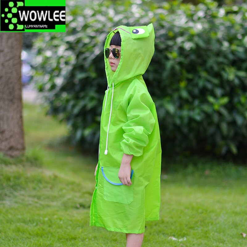 Nepremokavý 1 ks detský pršiplášť Detský pršiplášť Pršiplášť Vetruodolný pršiplášť v kreslenom štýle so zvieratami Študentský pršiplášť Poncho