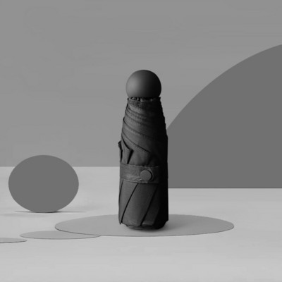 Naiste vihmavari päikesevihmaga lame ja kerge vihmavari päikesevari Kokkupandav päikesevari Mini vihmavari, väike, lihtne hoida