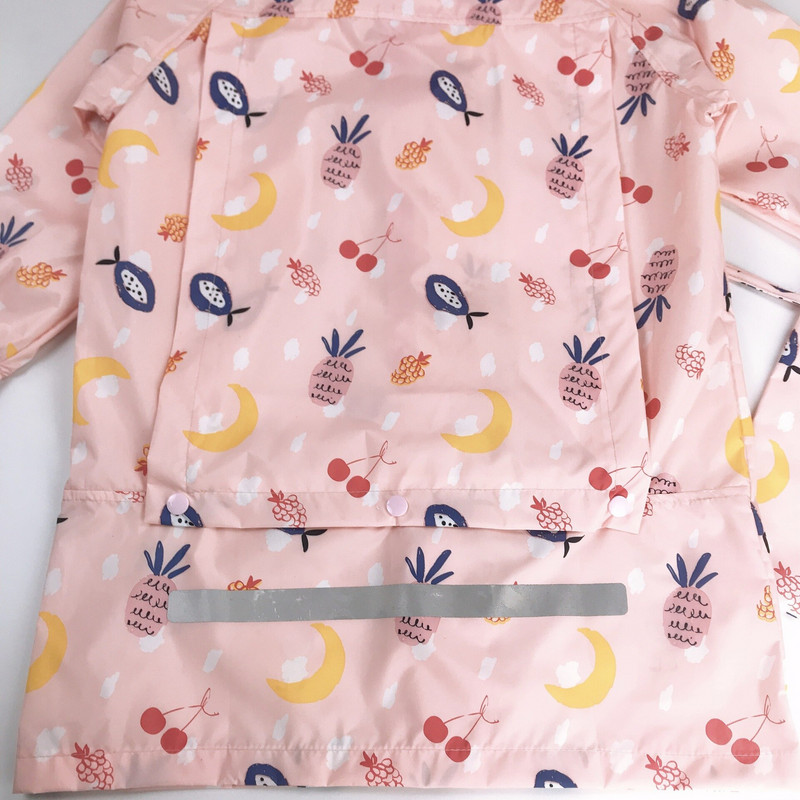 Detský pršiplášť s kresleným jednorožcom, nepremokavý pršiplášť, polyesterové oblečenie pre chlapcov, outdoorové detské dievčenské bundy a kabáty.