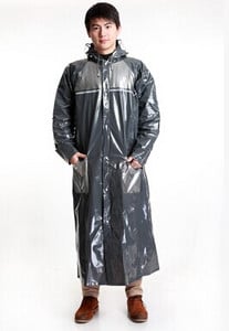 Dlhý pršiplášť pre mužov a ženy, hrubý motocyklový cyklistický pršiplášť, cestovný batoh, kempingový pršiplášť, nepriepustný