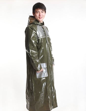 Μακρύ Αδιάβροχο Ανδρικά Γυναικεία RainWear Χοντρό μοτοσυκλέτα Ποδηλασία Παλτό βροχής Ταξιδιωτικά σακίδια Camp Chubasqueros Impermeables Hombre