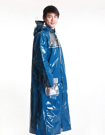 Μακρύ Αδιάβροχο Ανδρικά Γυναικεία RainWear Χοντρό μοτοσυκλέτα Ποδηλασία Παλτό βροχής Ταξιδιωτικά σακίδια Camp Chubasqueros Impermeables Hombre