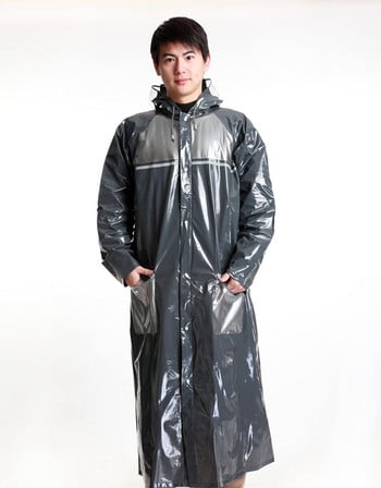 Μακρύ Αδιάβροχο Ανδρικά Γυναικεία RainWear Χοντρό μοτοσυκλέτα Ποδηλασία Παλτό βροχής Ταξιδιωτικά σακίδια Camp Chubasqueros Impermeables Hombre