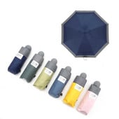 6/8 rebrový mini dáždnik s ochranou proti UV žiareniu, malý skladací dáždnik, vetruodolný, prenosný vreckový dáždnik pre ženy a mužov, detský cestovný dáždnik