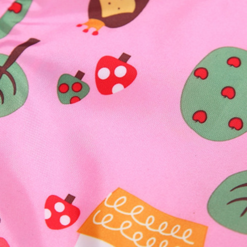 Nový odolný 3-farebný polyesterový pršiplášť s kresleným vzorom, veľkosť S/M/L, detský overal, nepremokavý pončo pre chlapcov a dievčatá.