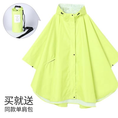 Európska a americká módna celotelová nepremokavá bunda, plášť, pršiplášť, outdoorová cyklistika, bicykel, batoh pre dospelých, mužov a ženy, Ti