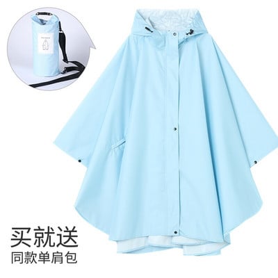 Európska a americká módna celotelová nepremokavá bunda, plášť, pršiplášť, outdoorová cyklistika, bicykel, batoh pre dospelých, mužov a ženy, Ti