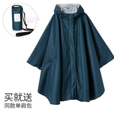 Európska a americká módna celotelová nepremokavá bunda, plášť, pršiplášť, outdoorová cyklistika, bicykel, batoh pre dospelých, mužov a ženy, Ti