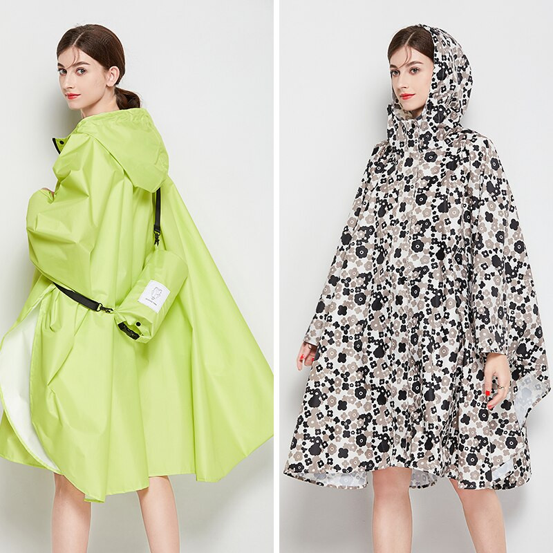 Európska a americká módna celotelová nepremokavá bunda, plášť, pršiplášť, outdoorová cyklistika, bicykel, batoh pre dospelých, mužov a ženy, Ti