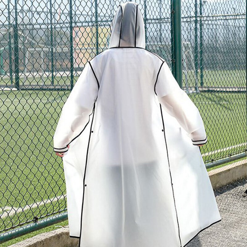 Dámsky pršiplášť, módny, PEVA, priehľadný, kempingový pršiplášť, nepremokavý, pončo, cestovný, dámsky pršiplášť