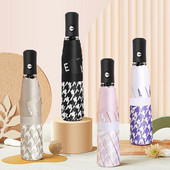 8K plne automatický dáždnik odolný voči vetru Kawaii opaľovací krém proti UV žiareniu slnečníky 3 skladací dáždnik luxusný slnečník na cestovanie