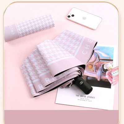 8K plne automatický dáždnik odolný voči vetru Kawaii opaľovací krém proti UV žiareniu slnečníky 3 skladací dáždnik luxusný slnečník na cestovanie