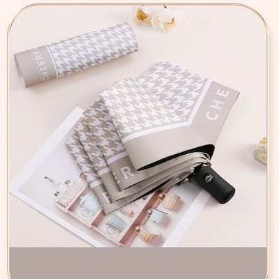 8K plne automatický dáždnik odolný voči vetru Kawaii opaľovací krém proti UV žiareniu slnečníky 3 skladací dáždnik luxusný slnečník na cestovanie