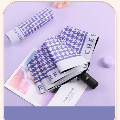 8K plne automatický dáždnik odolný voči vetru Kawaii opaľovací krém proti UV žiareniu slnečníky 3 skladací dáždnik luxusný slnečník na cestovanie