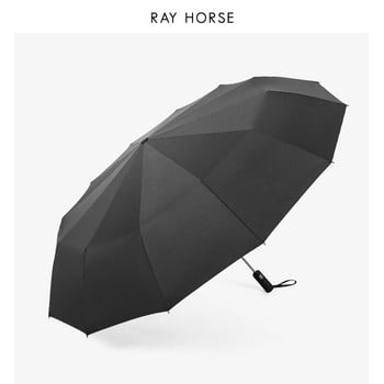 Επαγγελματική ομπρέλα Ray Horse12 Bone Ανδρική ομπρέλα υπερμεγέθη 125 εκ. Αντιανεμική, αντιανεμική, Universal PG Cloth Αθλητισμός εξωτερικού χώρου