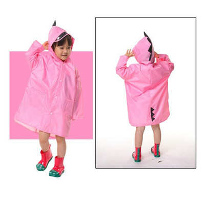 Roztomilý dinosaurus detský pršiplášť Detský kreslený pršiplášť Nepremokavý pršiplášť s kapucňou Chlapci Dievčatá Detský pršiplášť Vonkajší domáci farebný