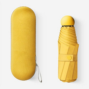 Dámsky dáždnik s mini vreckom veľkosti telefónu pre mužov, ultraľahký dážď a slnko, dievčenský dáždnik s UV ochranou, prenosný skladací dáždnik.