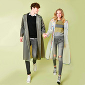 Dospelí Muži Ženy Dlhý hrubý pršiplášť Univerzálny pršiplášť Nepremokavý pončo Turistický pršiplášť s kapucňou Doprava zdarma