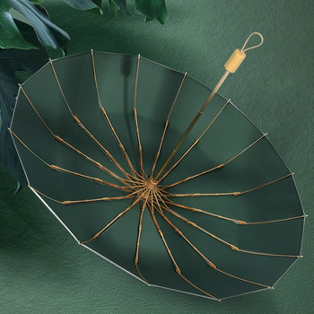 Φορητή πτυσσόμενη ομπρέλα 16 ραβδώσεων Titanium Silver Sunny Umbrella For Travel Sunshade Super Sunscreen Anti-Ultraviolet UPF50+