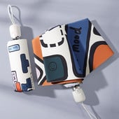 Dáždnik Sun Rain Dámsky plochý ľahký dáždnik slnečník skladací slnečník mini slnečník malá veľkosť ľahko skladovateľný slnečník