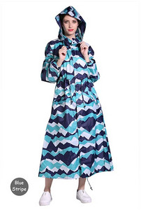 Lauko vandeniui atsparus ilgas paltas nuo lietaus moteriškas vyriškas pončas, atsparus vėjui Tour Raincoat striukė su gobtuvu didelio dydžio