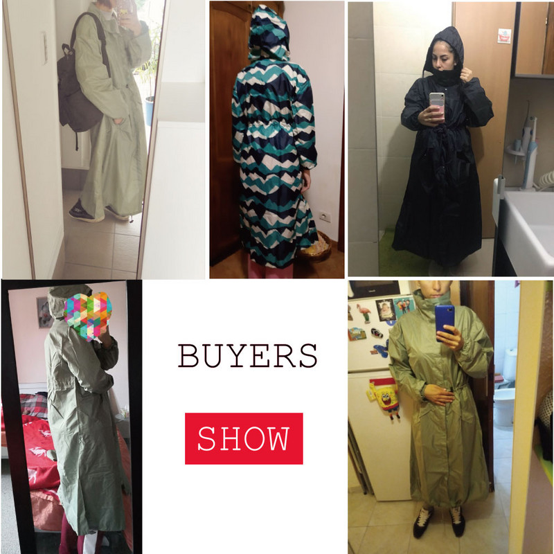 Lauko vandeniui atsparus ilgas paltas nuo lietaus moteriškas vyriškas pončas, atsparus vėjui Tour Raincoat striukė su gobtuvu didelio dydžio