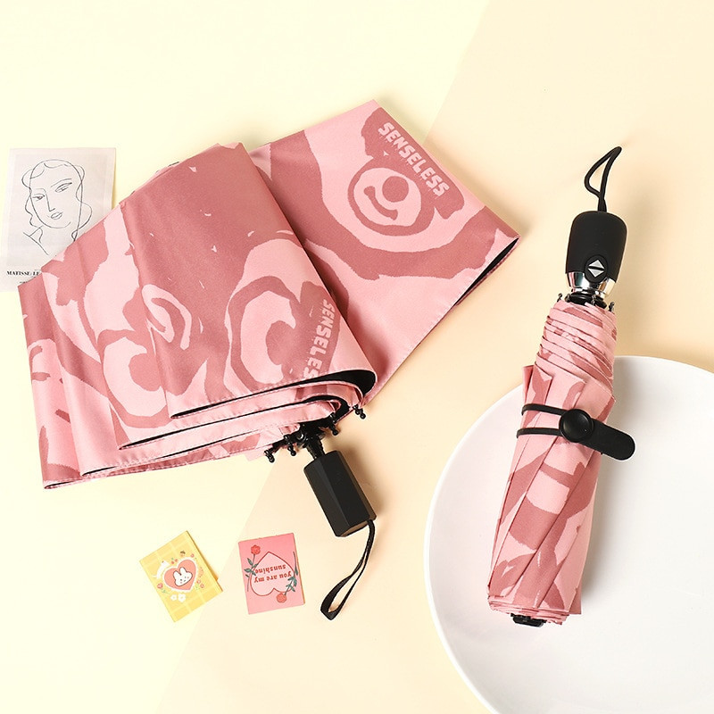 Plne automatický dáždnik Bear, kompaktný, vetruodolný, odolný voči slnečníku, UV ochrana pre mužov, vodotesný, pre chlapcov, darček