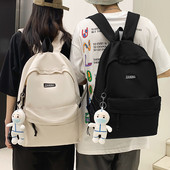 Ležérny textilný batoh s logom - pre mužov