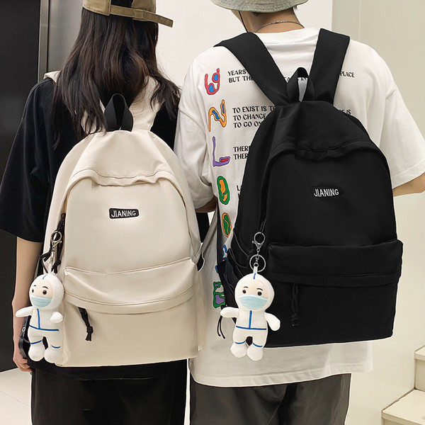 Ležérny textilný batoh s logom - pre mužov