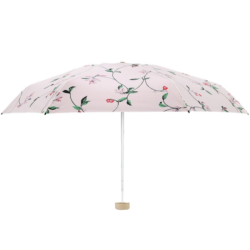 Vreckový dáždnik Malý kreslený slnečník Ľahko prenosný Akadémia pre dážď Ženy Študenti Vodotesný skladací dáždnik