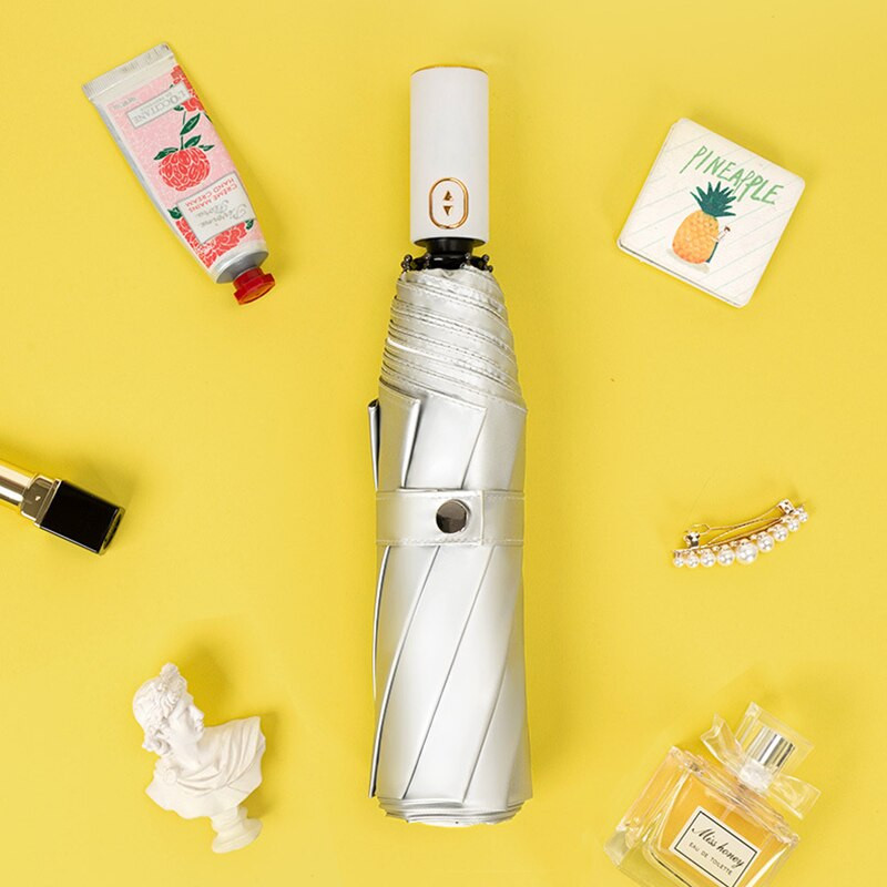 Olejomaľba Priehľadný dáždnik Dažďový dáždnik Dámske automatické a mini dáždniky 8 rebier Vetruodolný dáždnik Paraguas Slnečný UV slnečník Vonkajší