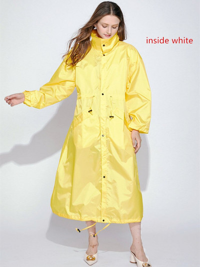 Dámsky dlhý pršiplášť, plášť, nepremokavý, vetruodolný, ľahký pršiplášť, pončá, bundy, dámske Chubasqueros Mujer