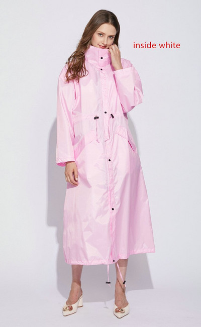 Dámsky dlhý pršiplášť, plášť, nepremokavý, vetruodolný, ľahký pršiplášť, pončá, bundy, dámske Chubasqueros Mujer