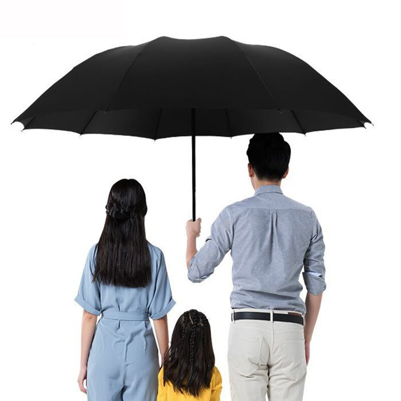 Umbrelă mare de vinil de 130 cm Umbrelă pentru bărbați Umbrelă de ploaie pentru femei Umbrelă de soare pliabilă rezistentă la vânt pentru umbrelă de soare pentru femei