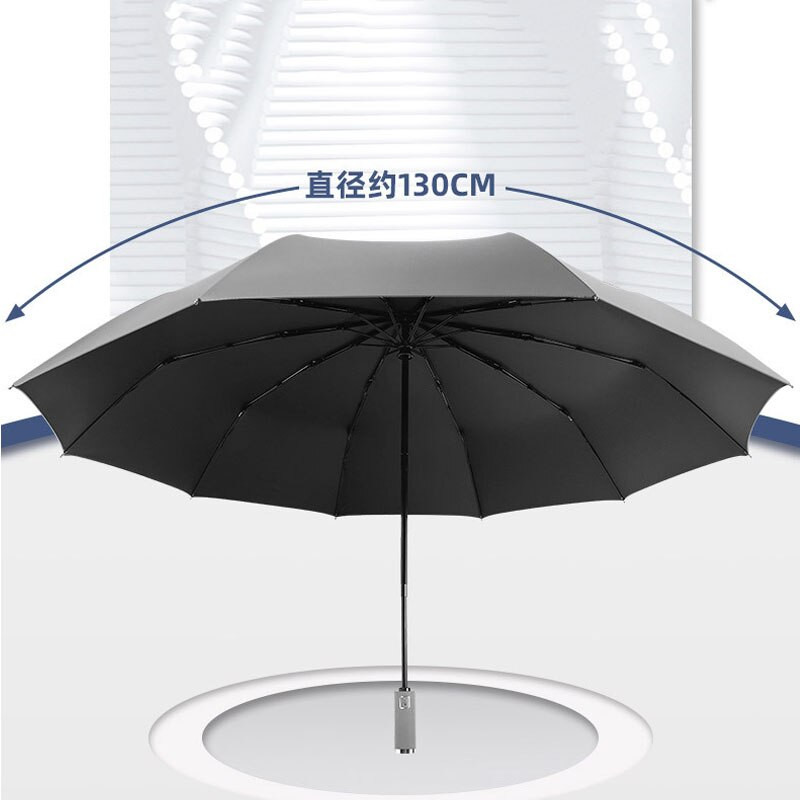 Umbrelă mare de vinil de 130 cm Umbrelă pentru bărbați Umbrelă de ploaie pentru femei Umbrelă de soare pliabilă rezistentă la vânt pentru umbrelă de soare pentru femei