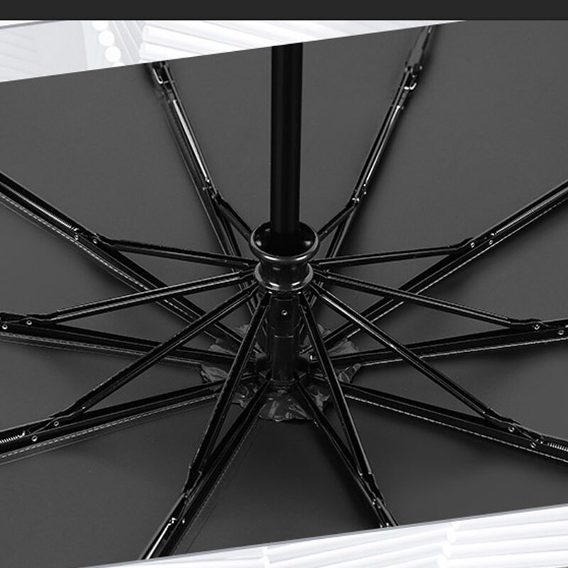 Umbrelă mare de vinil de 130 cm Umbrelă pentru bărbați Umbrelă de ploaie pentru femei Umbrelă de soare pliabilă rezistentă la vânt pentru umbrelă de soare pentru femei