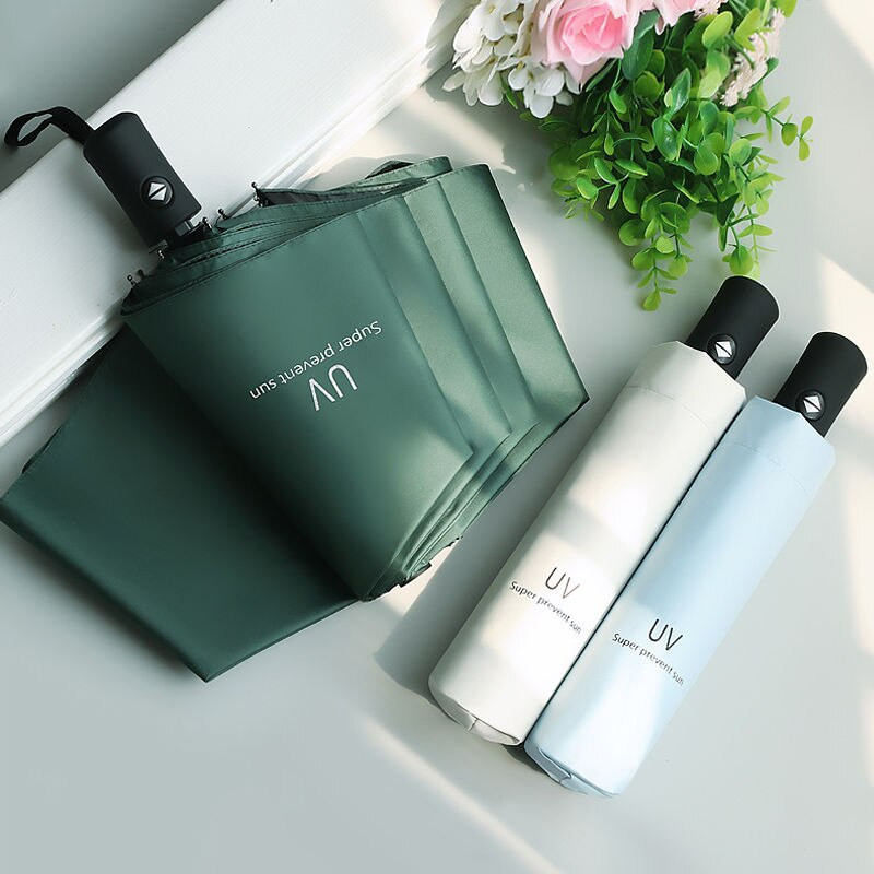 Artracyse plne automatický dáždnik proti dažďu, dámsky a pánsky, slnečník, ochrana pred slnkom, UV ochrana, skladací slnečník s dvojitým použitím