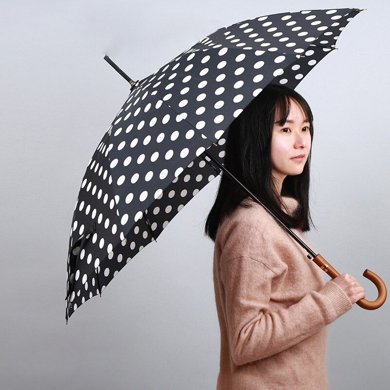 2021 Masívny drevený vonkajší dáždnik s dlhou rukoväťou, automatický UV luxusný dáždnik, dáždnik, prenosný letný vonkajší vreckový slnečník