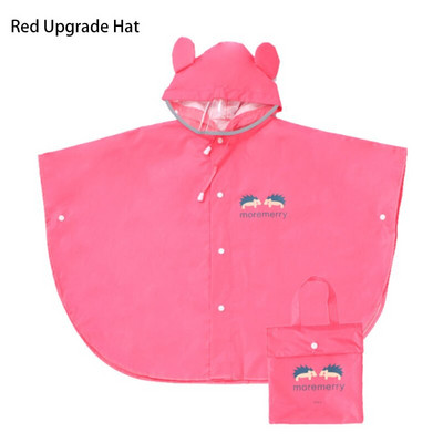 Pelernă de ploaie pentru copii din desene animate Poncho de ploaie cu bor mare transparentă pentru copii, băiat, fată, haine de ploaie, cu dinozaur, pelerina pentru studenți, echipament de ploaie