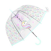 Dječji kišobran Jednorog Prozirni kišobrani Dječji laserski kišobran Slatka crtana Alpaka Djevojčica Kišobrani Sakura Dropshipping