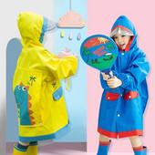 Jesenné a zimné detské oxfordské pláštenky, nepremokavé, vetruodolné, s kapucňou, pršiplášť na udržanie tepla s taškou